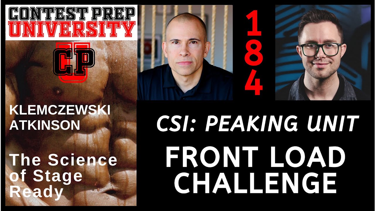 CONTEST PREP UNIVERSITY #184 - CSI: PEAKING UNIT: FRONT LOAD CHALLENGE