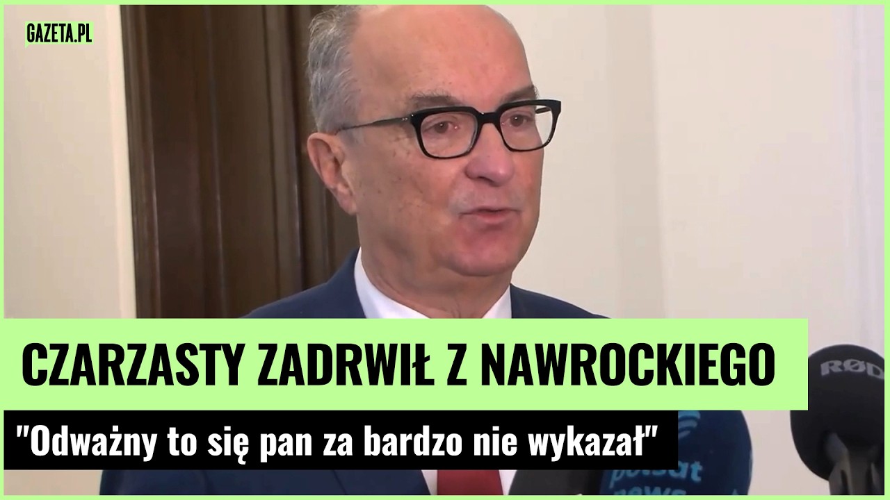 Czarzasty do Nawrockiego: Ustawka się nie udała