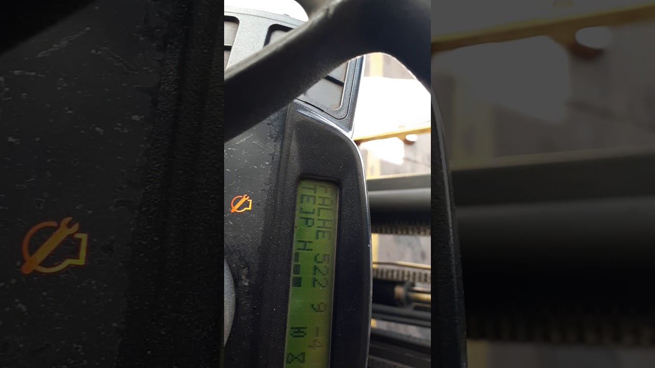 comfiguracao do pedal monotrol empilhadeira Hyster