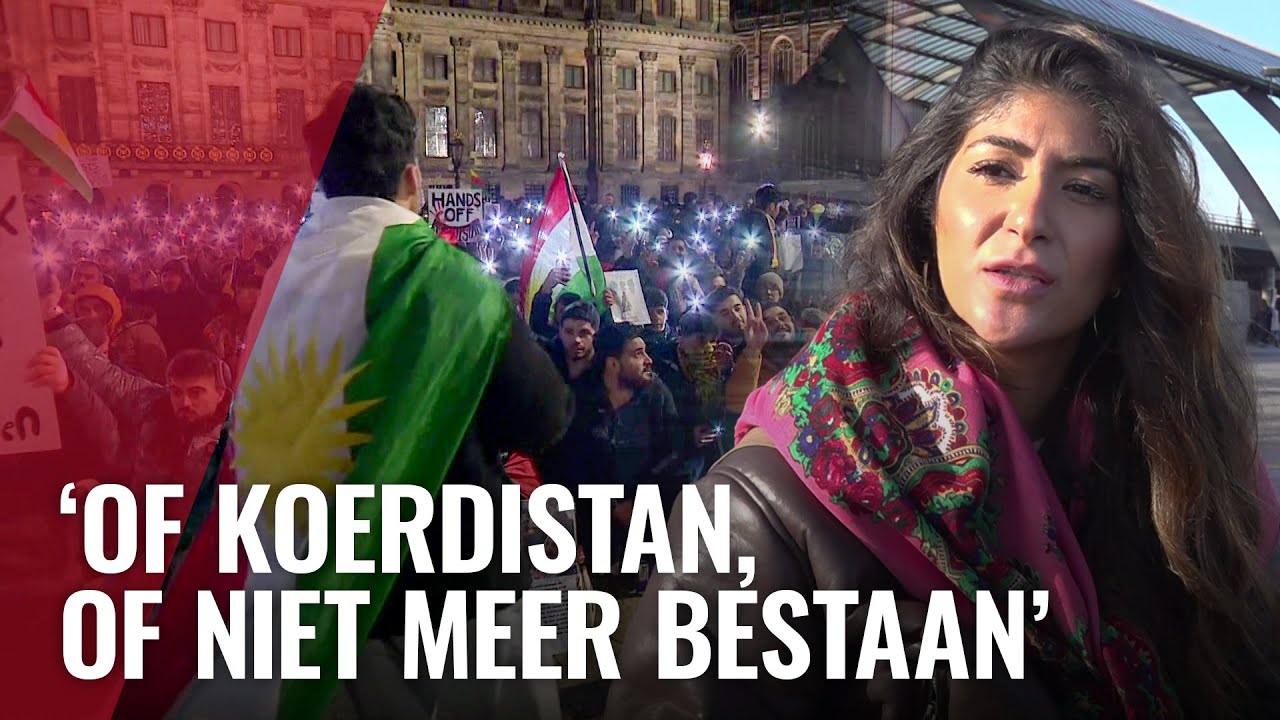 Kezi demonstreert al weken voor de Koerden