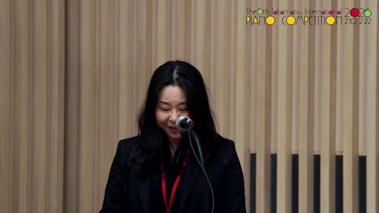 The results of the round 2 of judging for the 6th Takamatsu International Piano Competition.
