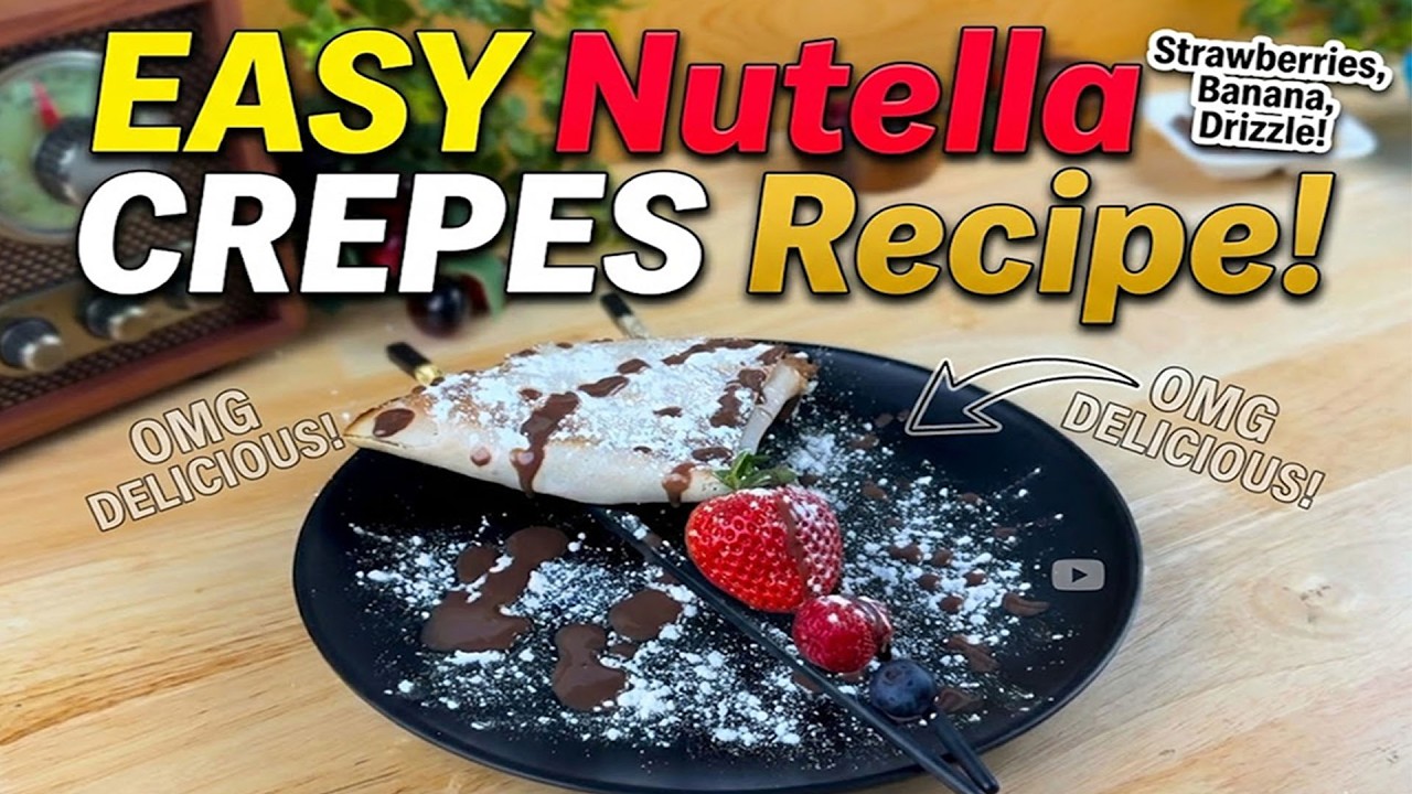 I Put a Nutella Crepe in the Toaster… This Happened