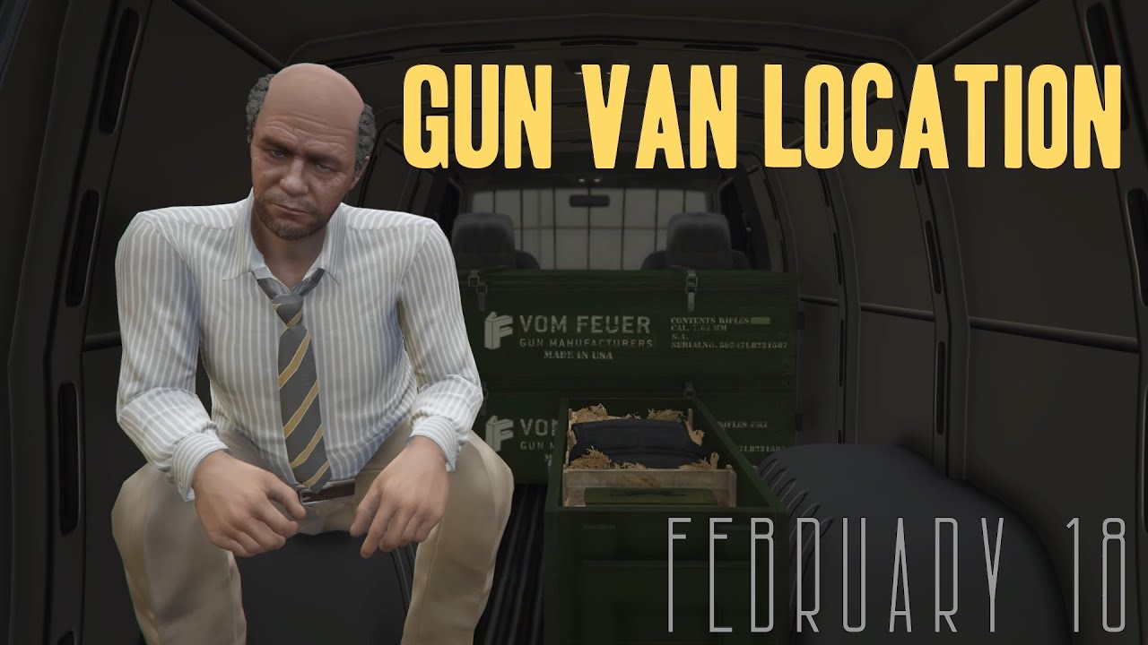 GTA Online Gun Van Location For February 18 | Railgun Location Guide