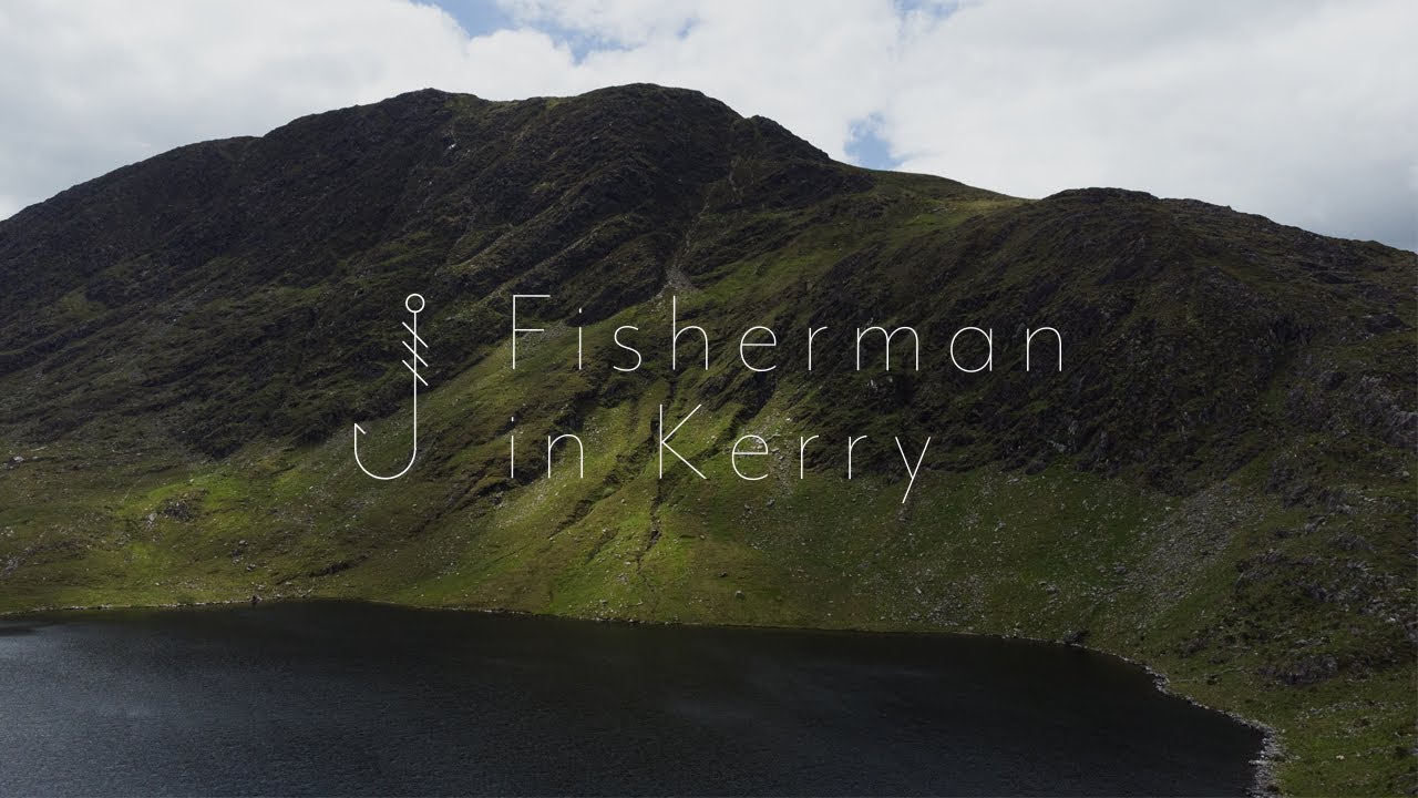 Dry fly fishing for trout in the mountains