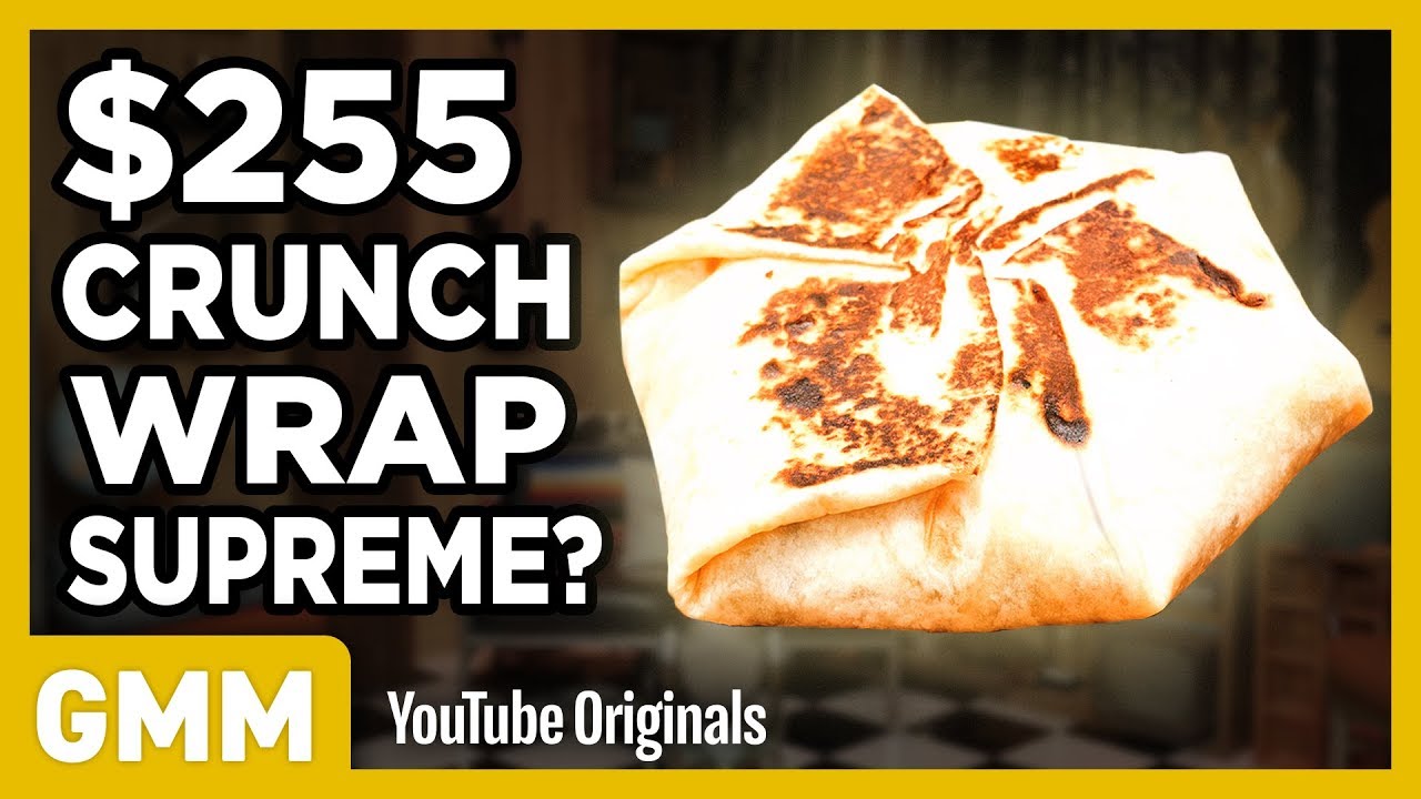 $255 Taco Bell Crunchwrap Supreme | FANCY FAST FOOD