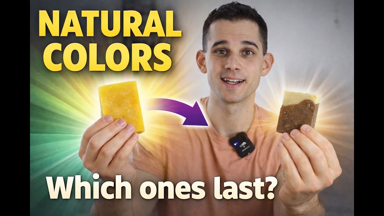 Natural Colorants That Actually Work in Soap (And Which Ones Fade)