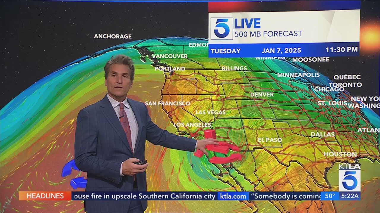 100-mph wind, fire danger, rain and snow in 'bizarre' SoCal forecast