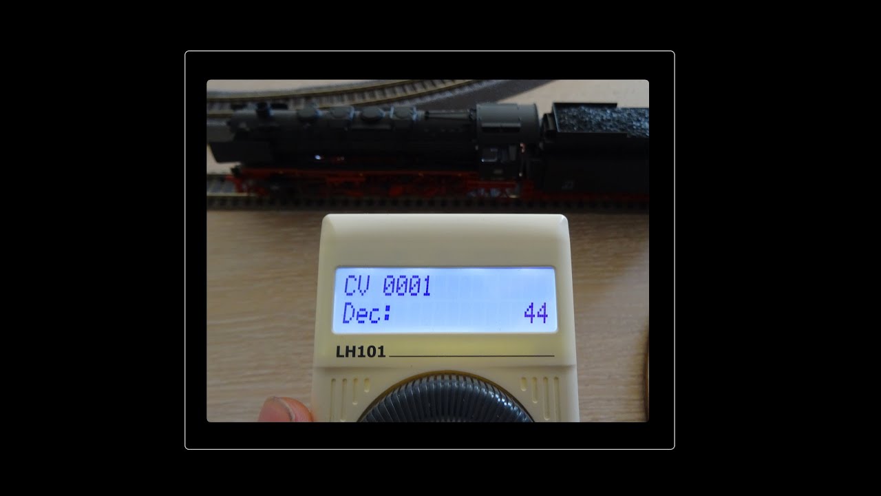 DCC Programming with Lenz Film 2   The address CVs