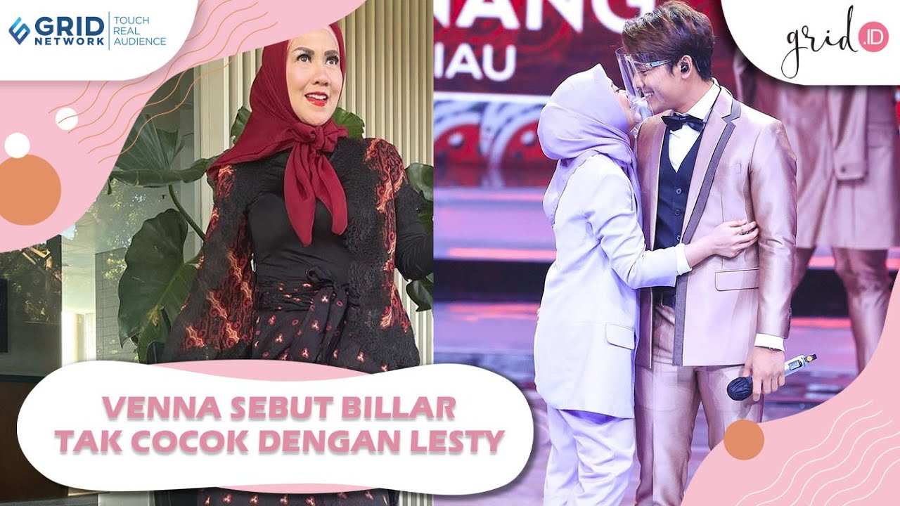 Reaksi Rizky Billar Disebut Tidak Cocok Dengan Lesty Oleh Venna Melinda