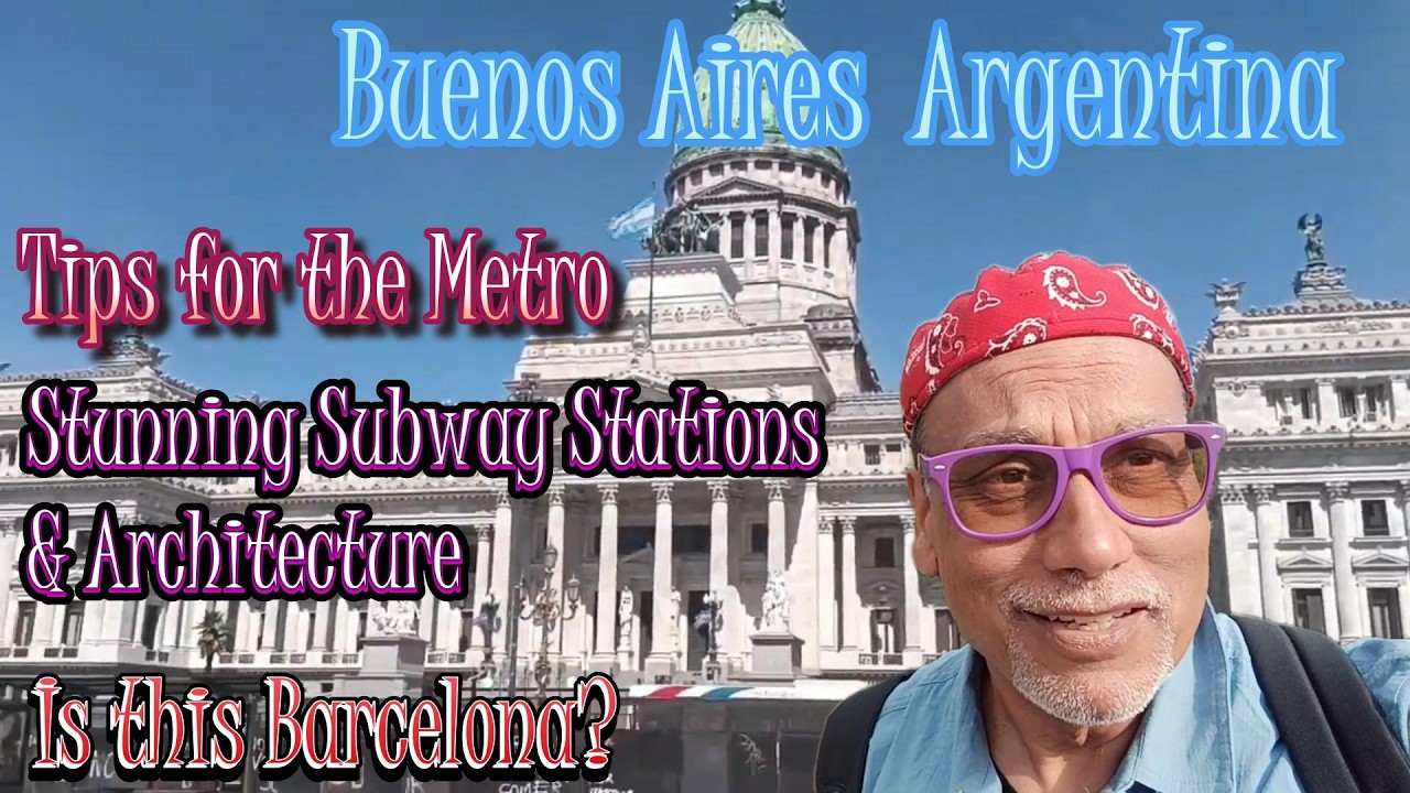 Buenos Aires - Metro SURPRISES and Tips; Stunning Architecture; Amazing Weather
