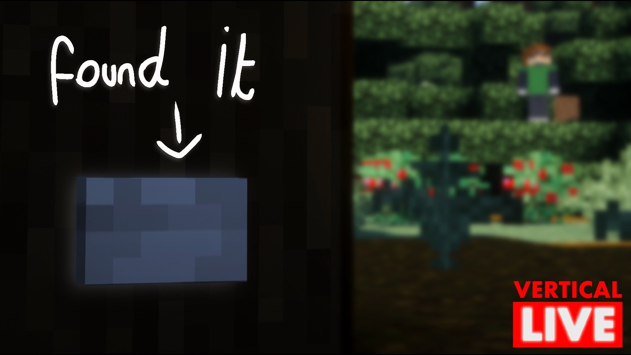 Playing Find The Button in MINECRAFT