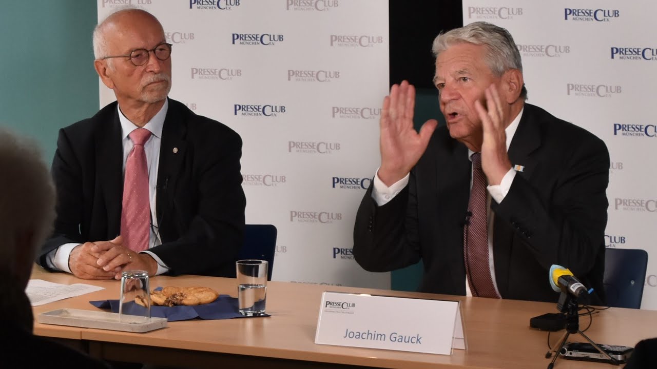PresseClub-Gespräch mit Bundespräsident a. D. Joachim Gauck