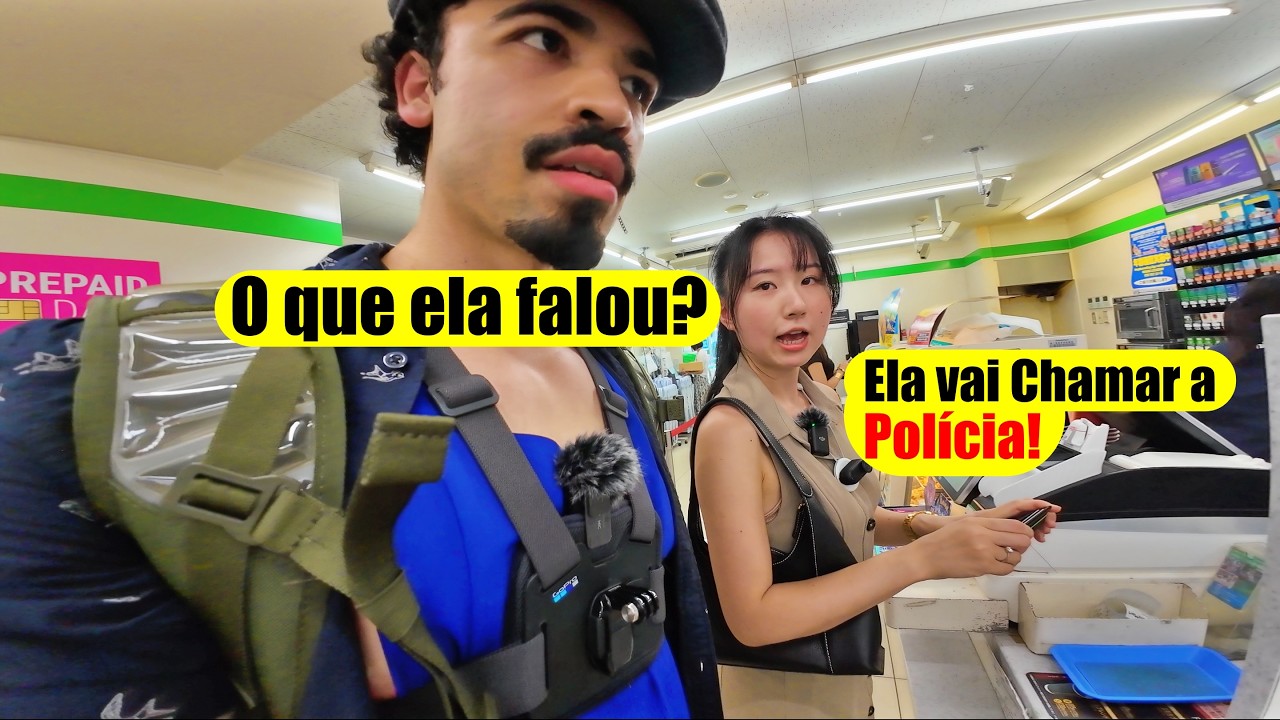 Chamaram a Polícia Enquanto Gravávamos em Feira de Comida de Rua no Japão!