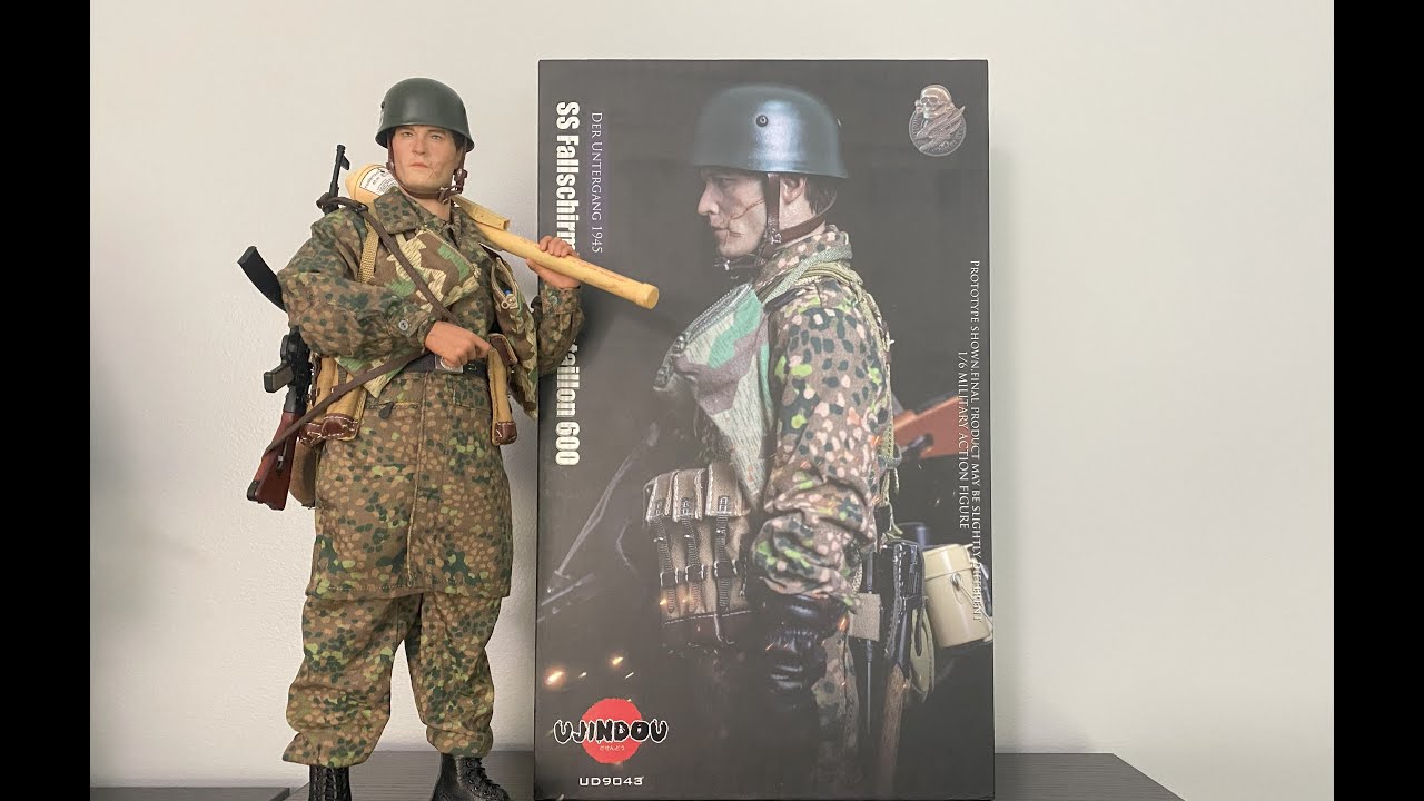 Ujindou 2025 WW2 Der Untergang 1945 SS Fallschirmjager Bataillon 600 Review