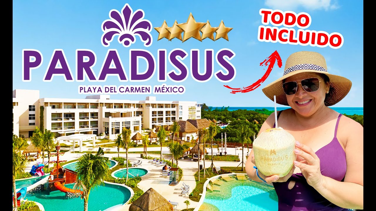 🔴Hotel TODO INCLUIDO en riviera maya🏝️5 estrellas  Paradisus🤑