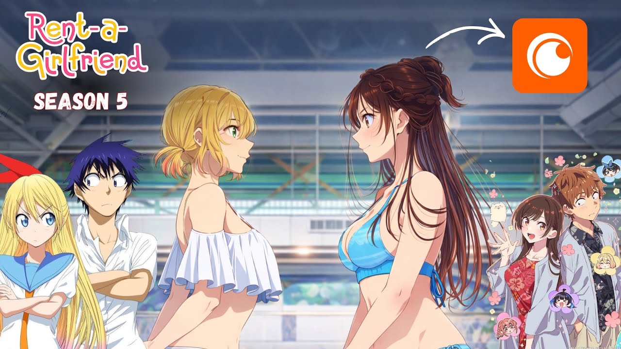 Rent A Girlfriend Season 5 Release Date in Hindi | Rent A Girlfriend Season 5 Hindi Dub Crunchyroll