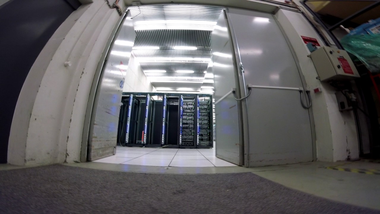 On board a racing drone for a tour of the CERN Data Centre