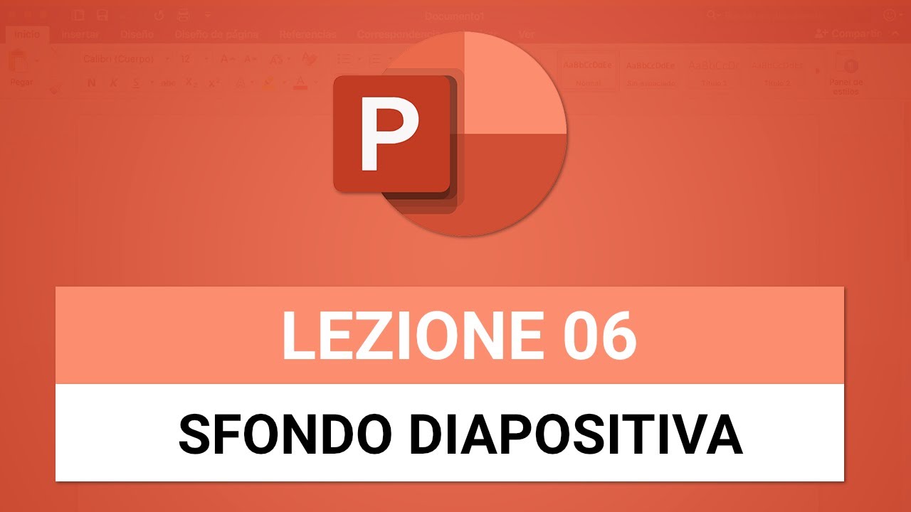 Impostare lo Sfondo delle Diapositive - POWERPOINT TUTORIAL ITALIANO 06