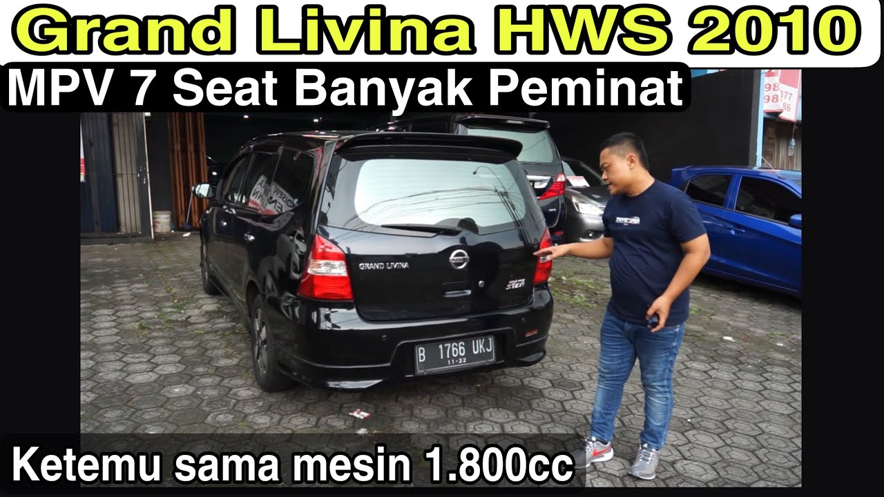 Nissan Grand Livina HWS 1800cc 2010 ~ MPV 7 Seater Harga Terjangkau