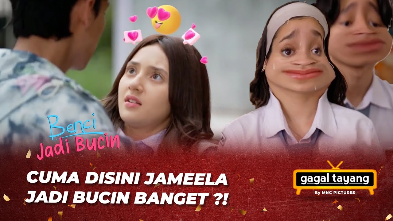 GAGAL TAYANG: AWWW‼️ JAMEELA SALEEM BERANI PEGANG-PEGANG PIPI ADZANDO DAVEMA - BENCI JADI BUCIN