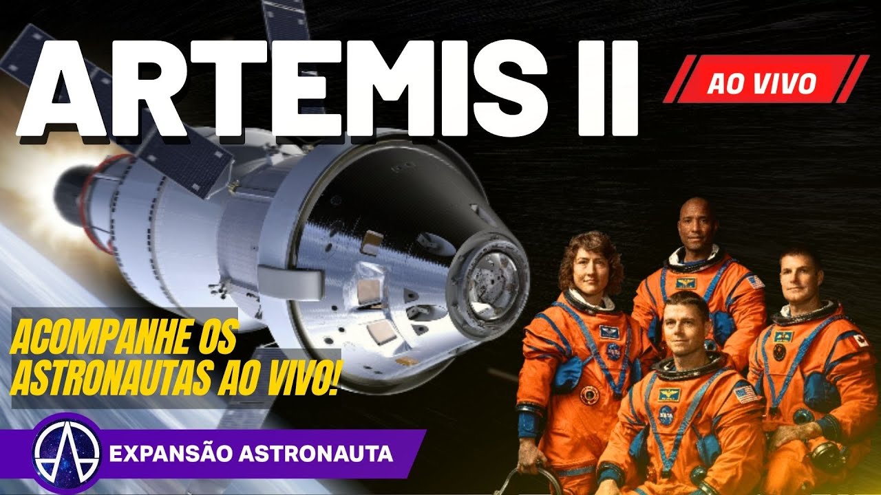 AO VIVO: ARTEMIS II ACOMPANHE A JORNADA PARA A LUA 24/7 - O RETORNO