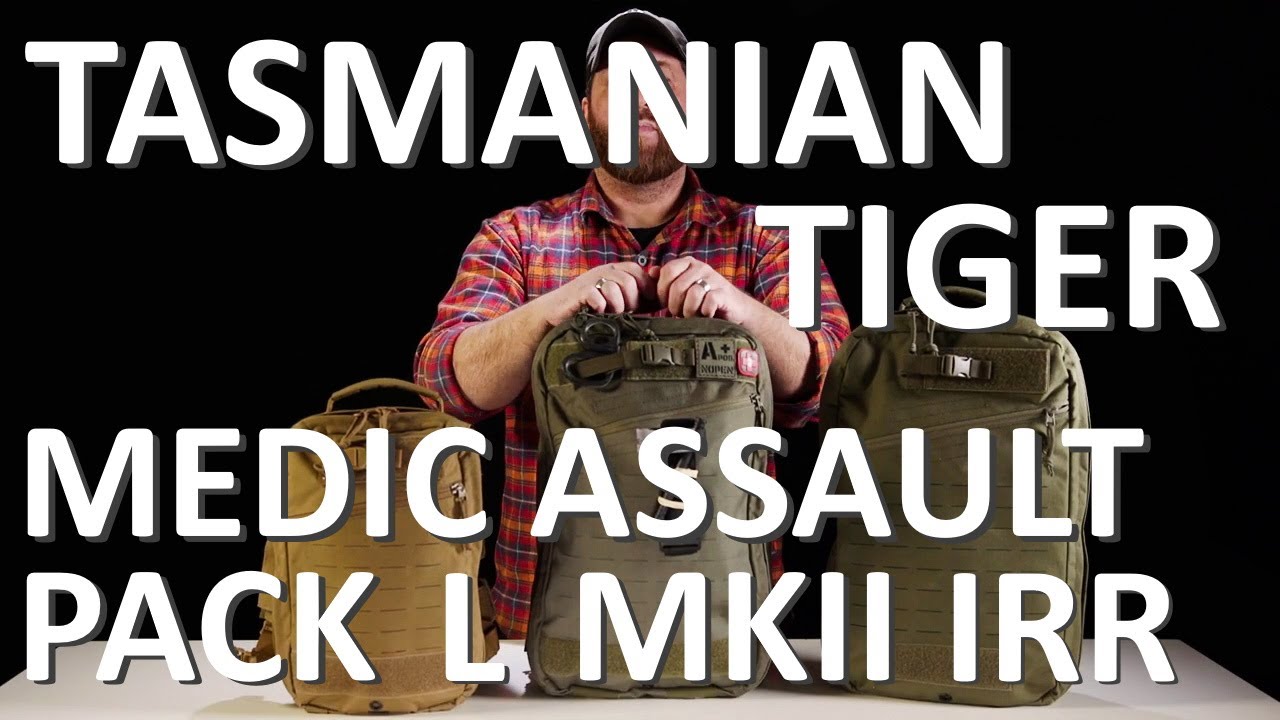TASMANIAN TIGER MEDIC ASSAULT PACK L MKII IRR