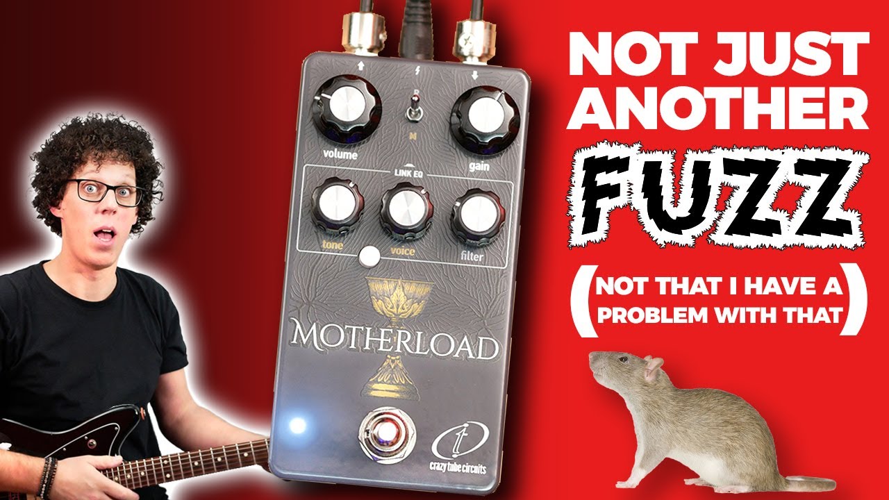 Crazy Tube Circuits MOTHERLOAD - Rat and Big Muff Distortion / Fuzz