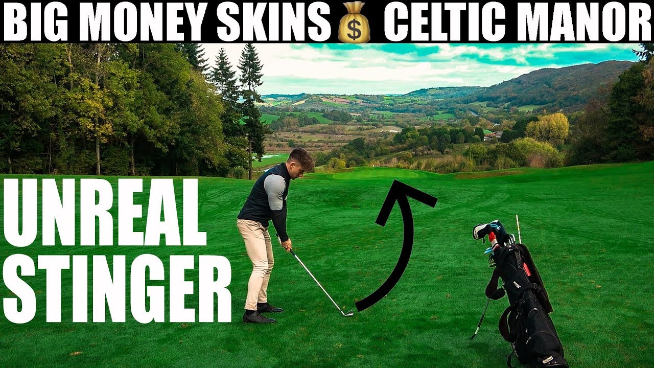 Big Money Skins Golf Match | Celtic Manor Montgomerie | Part 1