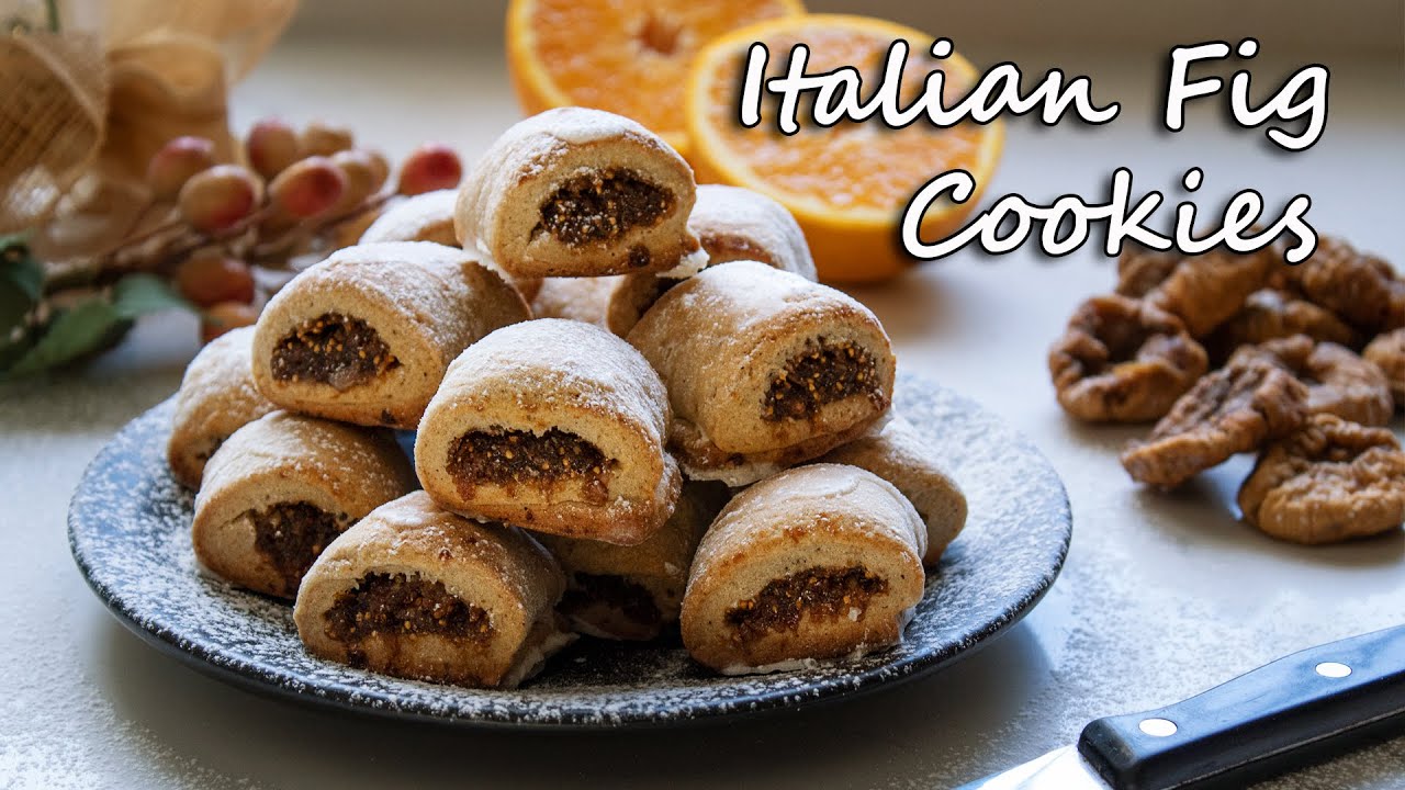 Italian Fig Cookies | The Best Fall Recipe - Review / البسكويت بالتين المجفف - أفضل وصفة للخريف