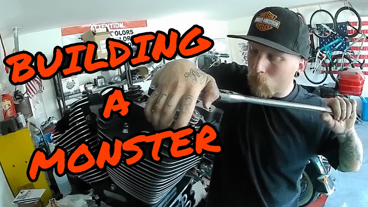 110ci Harley Davidson Twin Cam engine build (S&S cycle big bore kit w/ Woods 999 CAMSHAFTS!)