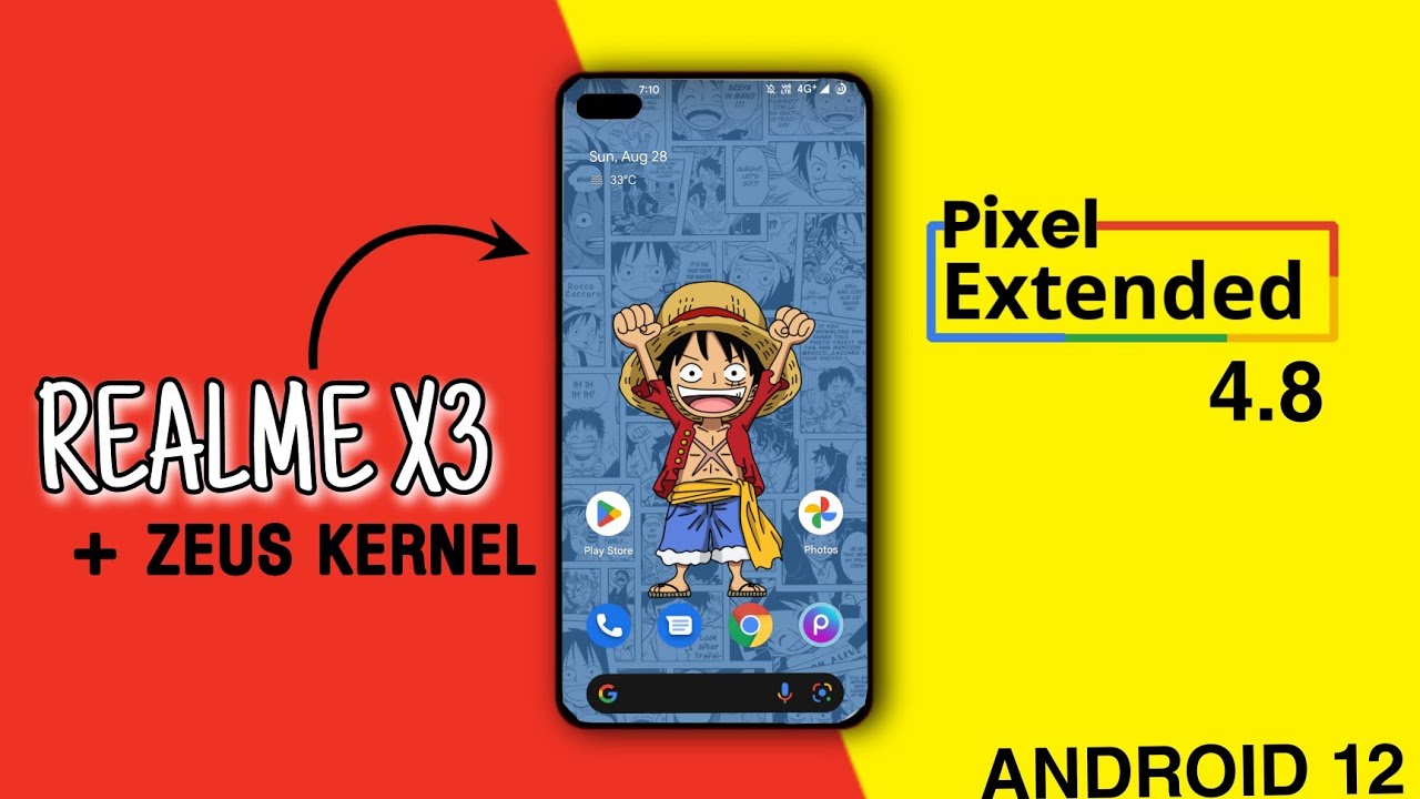 Pixel Extended 4.8 ROM for Realme X3/SZ | Zeus Kernel🔥, Gaming perf, more..