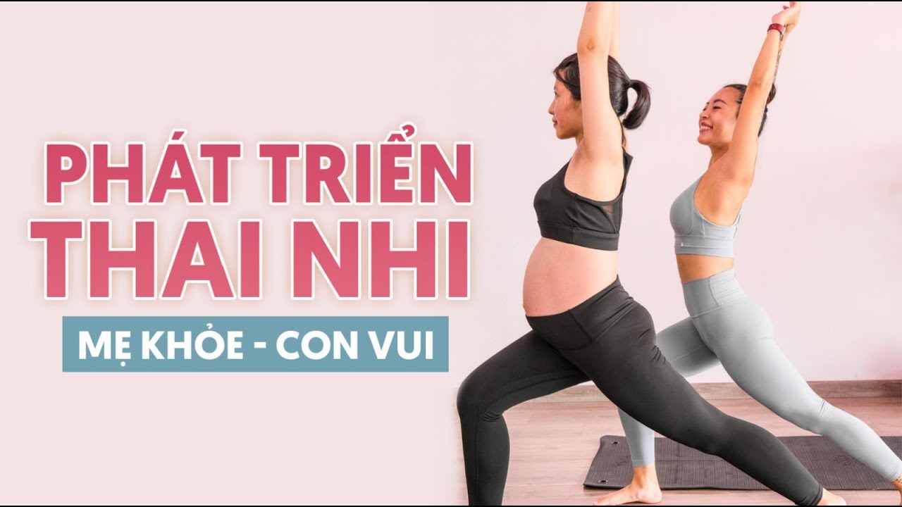 Bài tập cho mẹ bầu (thai kì tháng thứ 4,5,6) | BẦU BÍ TẬP LUYỆN series