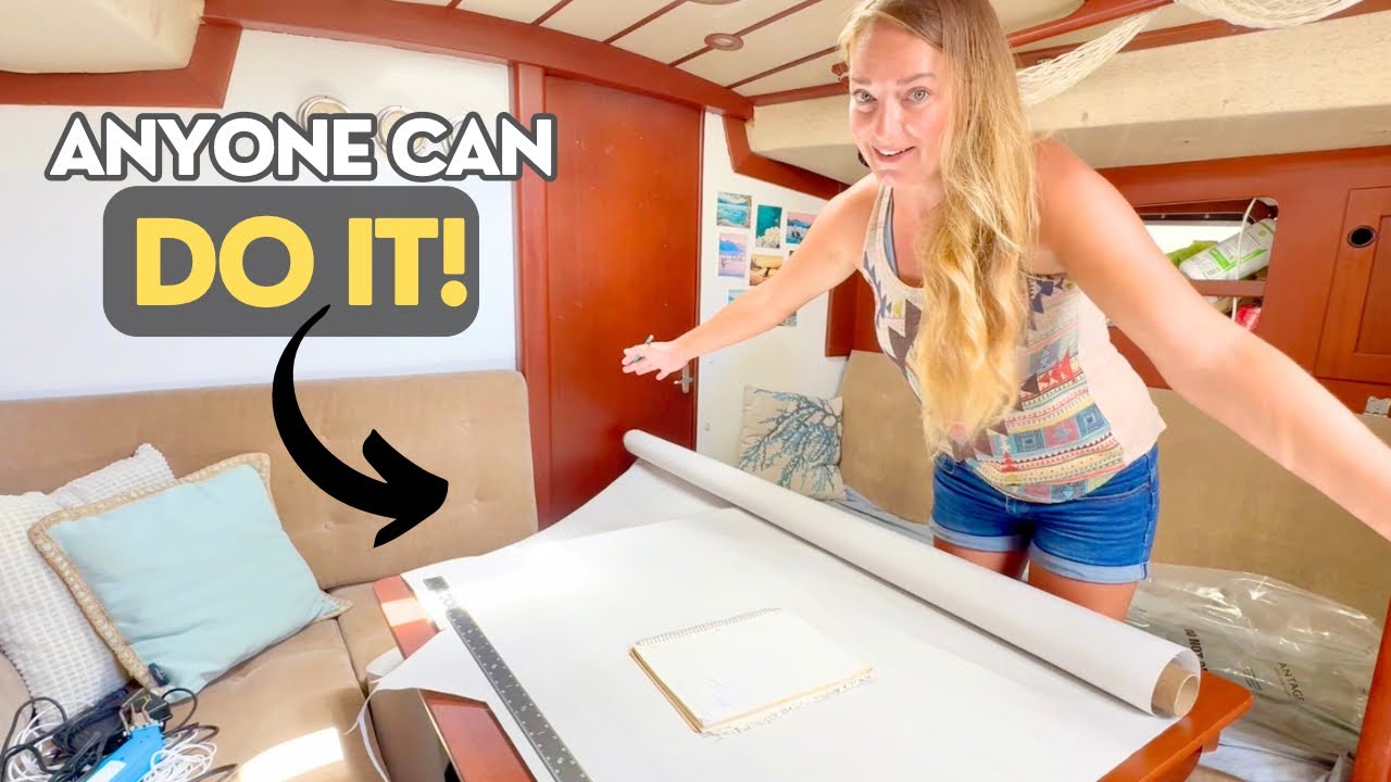 ⛵️How to Make EASY Hatch Covers for Your Sailboat DIY!! | Sailrite | Hallberg Rassy 352