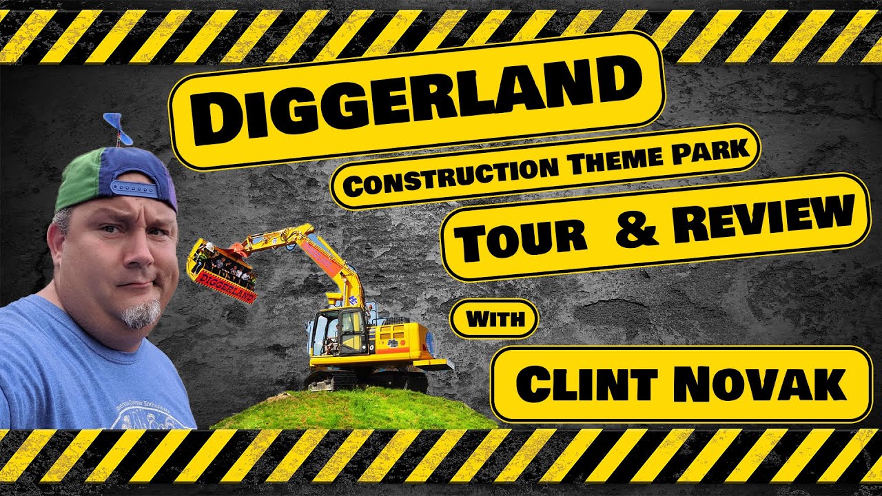 Diggerland Construction Theme Park Tour and Review
