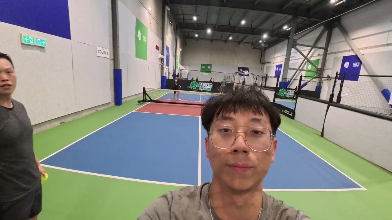 Pacific Pickleball: February 9 - Bily/Josh vs Philip/Daniel Game 3