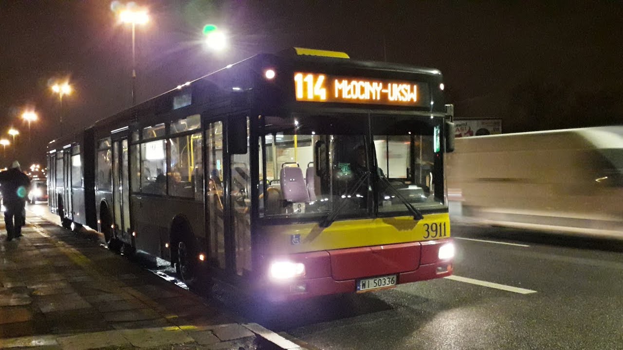 MAN NG313 #3911 [🚍➡️ 114 - MZA Warszawa - Przejazd]