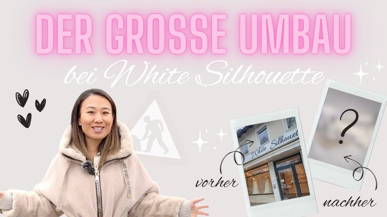 Der gro&szlig;e Umbau bei White Silhouette! Auf der Baustelle mit Fan | White Silhouette Brautmoden