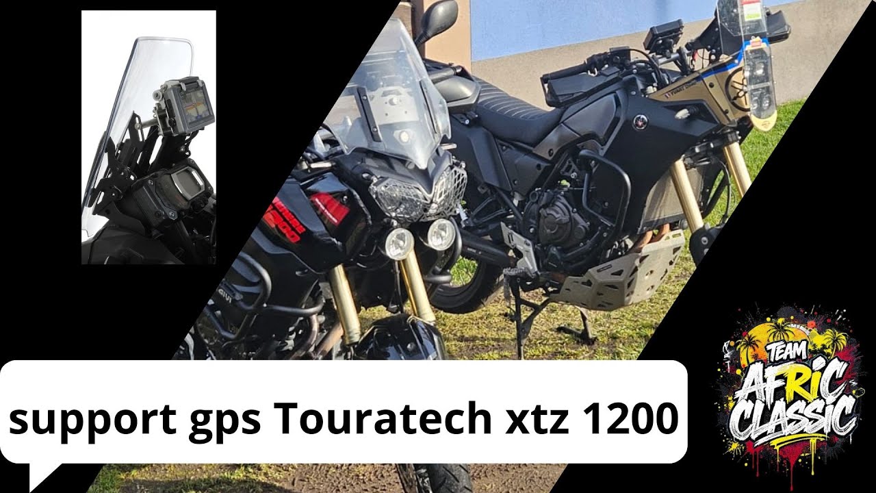 Le Cockpit Parfait sur XTZ 1200 ? (Touratech + Motoboxer + Crosscall T4)