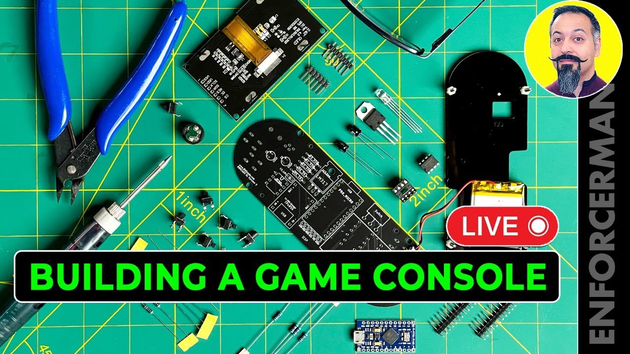 BUILDING A GAME CONSOLE FROM SCRATCH (LIVE) - 8BITCADE XL
