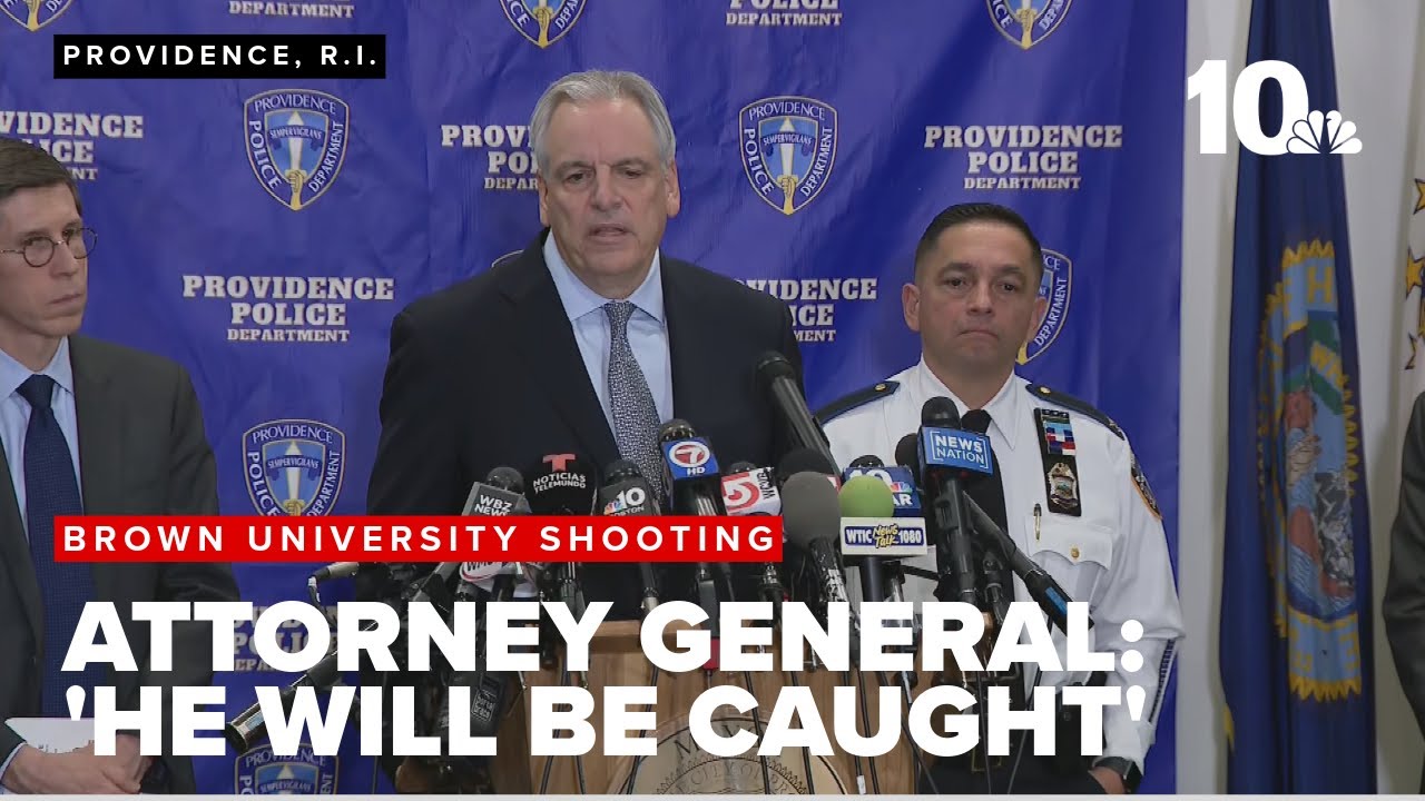 Providence mayor, police update latest on investigation into Brown University shooting