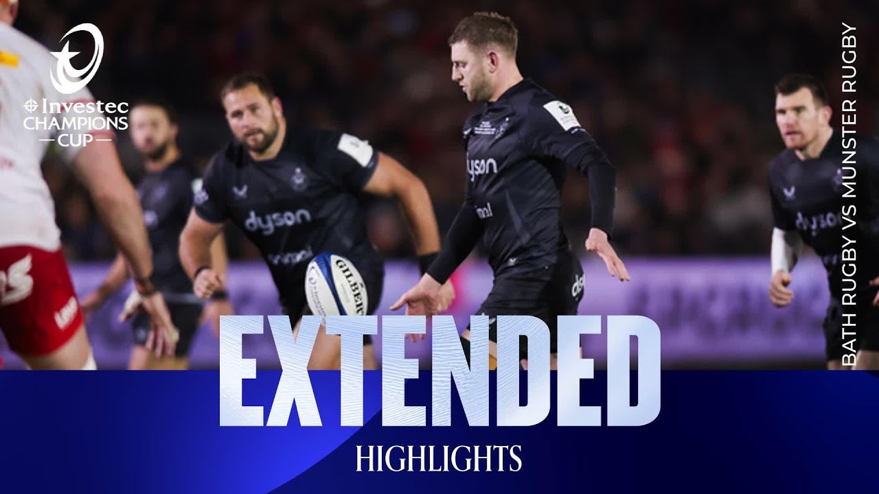 Bath Get It Done |&nbsp;Bath Rugby&nbsp;v&nbsp;Munster Rugby | Investec Champions Cup Extended Highlights
