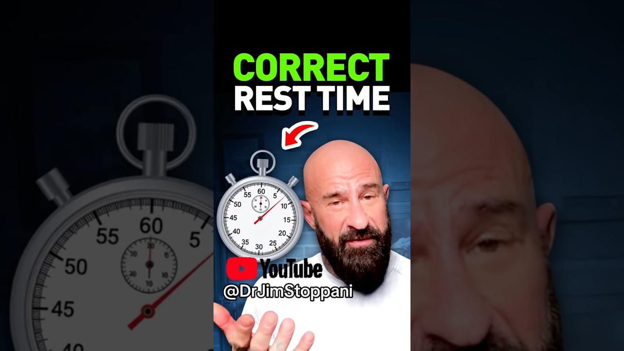 Best Rest Time Between Sets for Muscle Growth (New Study) | Dr. Jim Stoppani