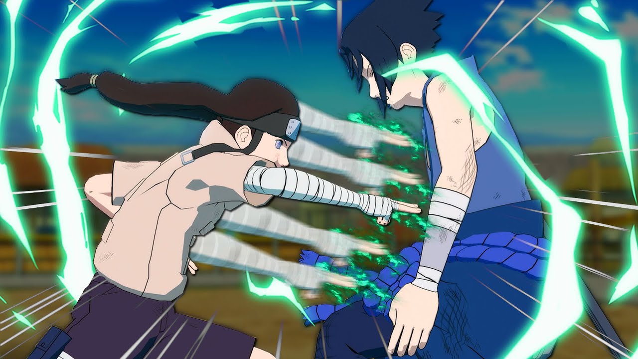 Destroying Everyone With Neji's Infinite Combo In Naruto Storm Connections