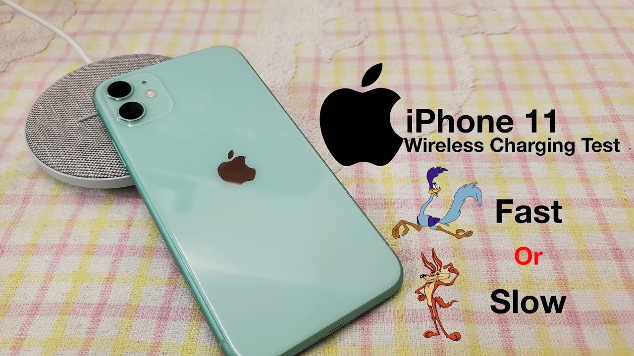iPhone 11: Wireless Charging Test.   Fast or Slow ?