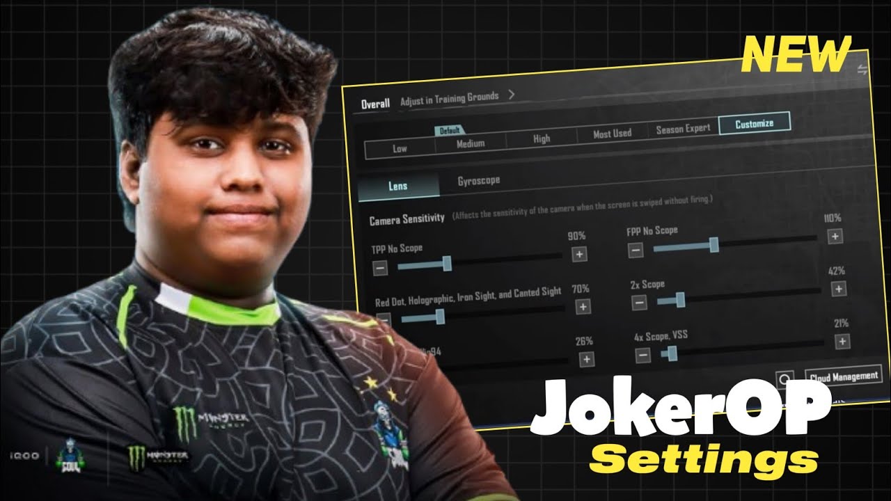🔥 JOKER OP BGMI SENSITIVITY REVEALED 😱 | PRO AIM & ZERO RECOIL SETTINGS (Latest)