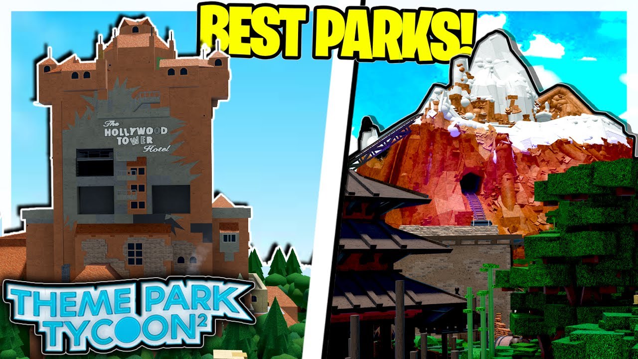 Theme Park Tycoon 2's BEST Disney Mega Parks!