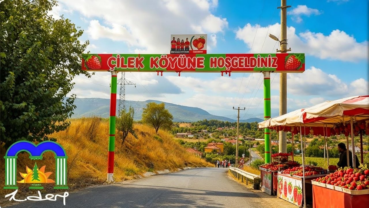 #0512 🍓 Muğla'nın Çilek Köyüne Yolculuk | 🍓 Journey to Muğla's Strawberry Village @kmldere