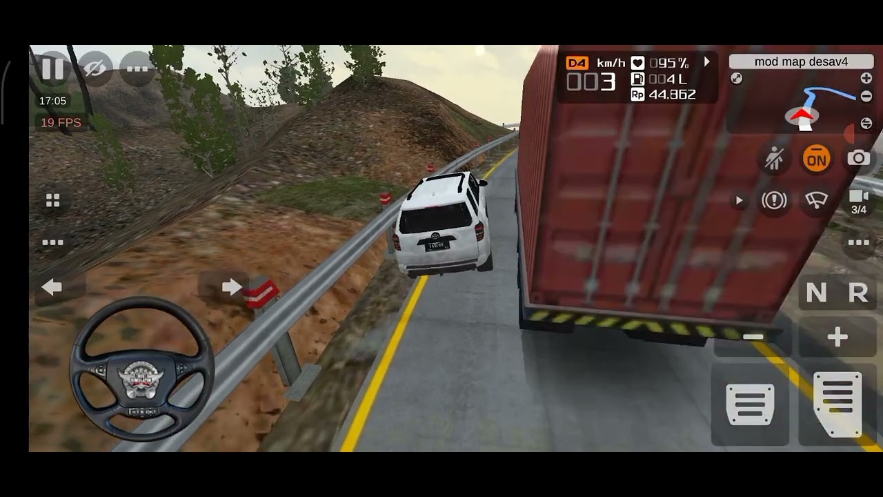 BUS SIMULATOR INDONASIA DRIVING DANGEROUS ROADS 
