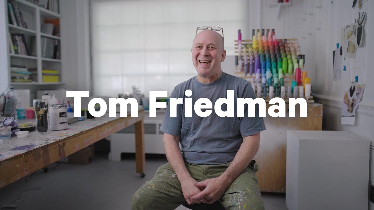In the Studio with Tom Friedman