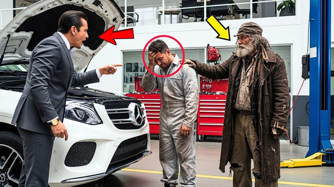 MECÁNICO DEJA MENDIGO DORMIR EN SU TALLER... AL LLEGAR AL OTRO DÍA LO IMPOSIBLE HABÍA SUCEDIDO